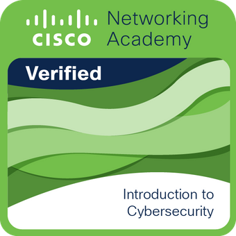 Cisco Introduction to Cybersecurity certification badge